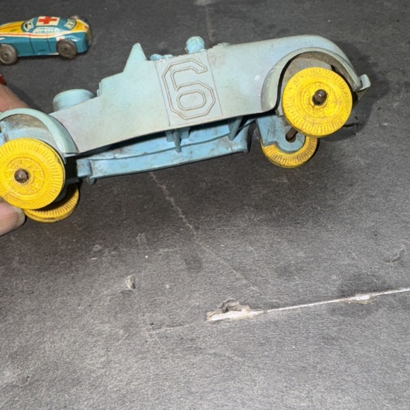 Vintage 1950s Miniature Tin Ambulance/taxi Car Japan 1 3/4" Long. 3‎  Cars Total - Picture 7 of 9